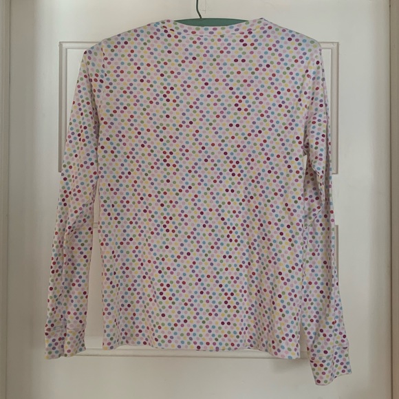 LL Bean Girls size 16 polka dot pajama set - Picture 4 of 8